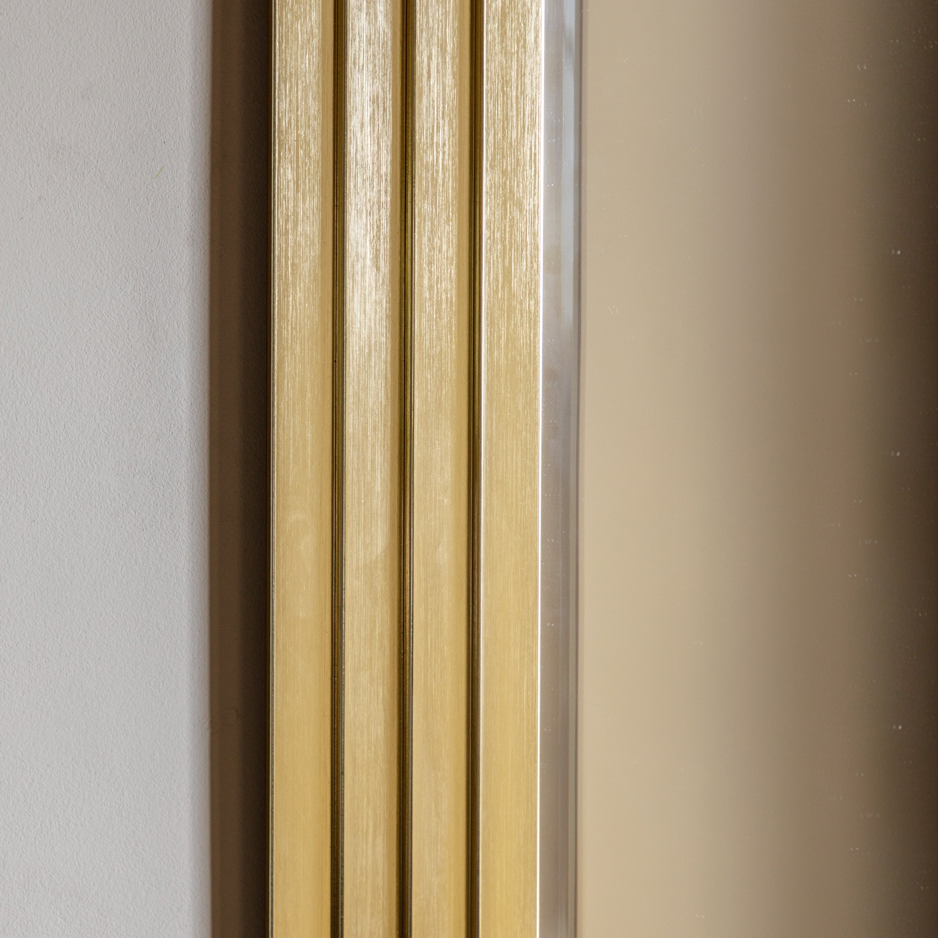 Rubin Gold Rectangle Wall Mirror